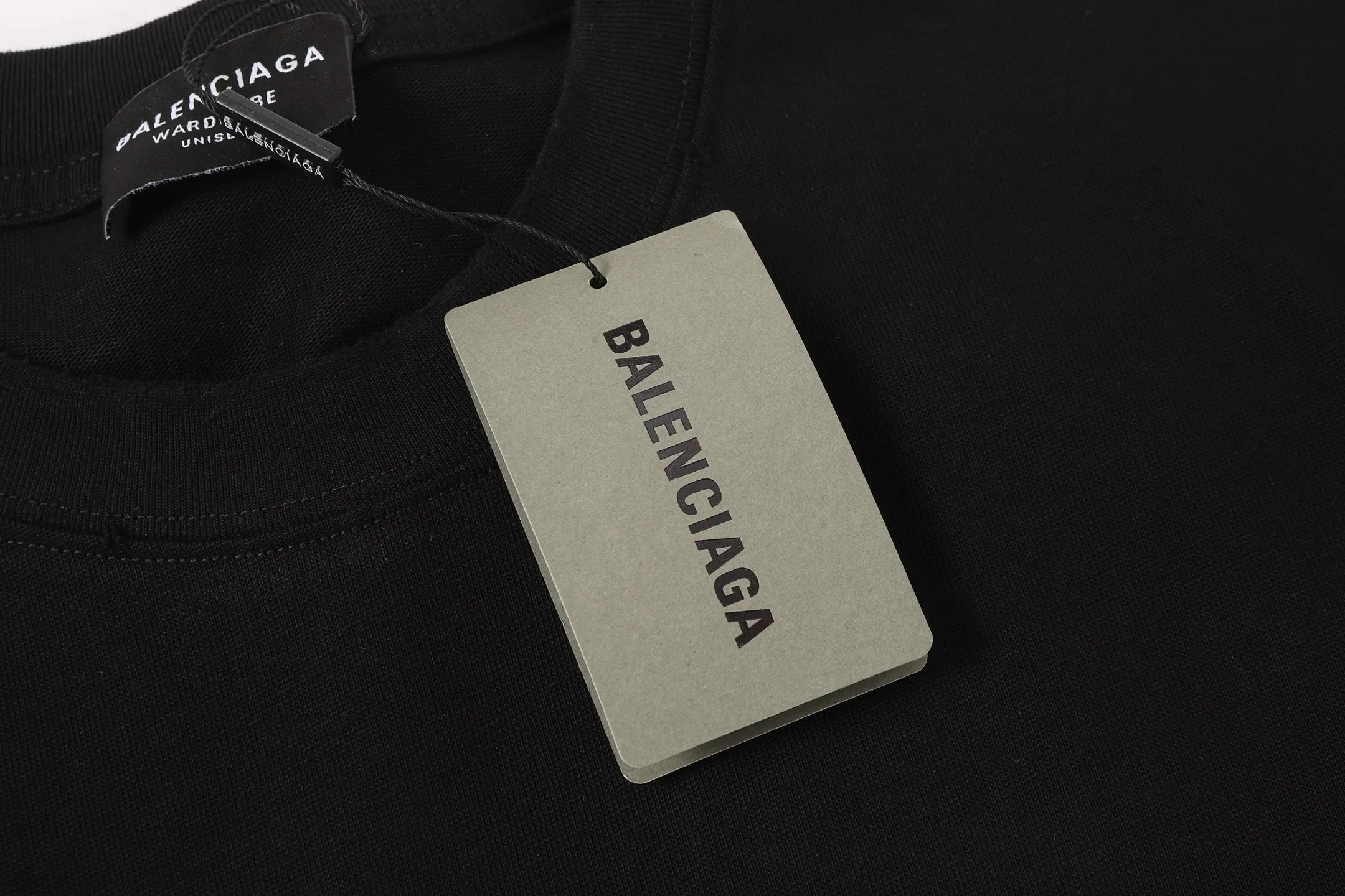 💓 P85💰 【 Quality】 ：9018# ：Black White Size：S XXL 【 . Quality】 Balenciaga Quality 320 T Classic 2026ss Quality Versatile Quality
